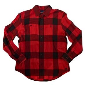 American Eagle Outfitters Classic Fit Flannel Plaid Shirt